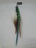 2011 fashion multi color real feather hair Extension