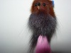 2011 fashion stock fox fur lovely key chains