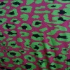 2011 fashion style/panther print knitting fabric