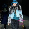 2011 fashion week fur fox scarf