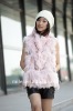 2011 girls fox real fur feather vest