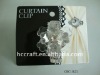 2011 hot sale plastic curtain clip