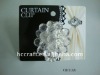 2011 hot sale plastic curtain clip