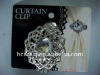 2011 hot sale plastic curtain clip