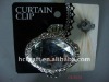 2011 hot sale plastic curtain clip