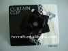 2011 hot sale plastic curtain clip