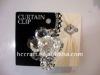 2011 hot sale plastic curtain clip