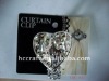 2011 hot sale plastic curtain clip