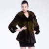 2011 hot sell mink fur coat