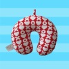 2011 lovely and pretty u shape printed foam pillow