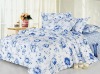 2011 new 100%cotton 4 pieces printed bedding sets