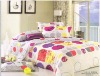 2011 new 100% cotton reactive printed bedding set