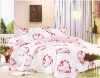 2011 new 100% cotton reactive printed bedding set