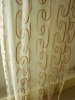 2011 new design 100% polyester embroidery sheer curtain