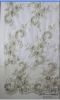 2011 new design embroidered with handwork on polyester mesh fabric