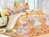 2011 new design kids reactive printed bedding set for girls