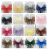 2011 new design organza chair sashes for wedding  (X-4057)