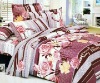 2011 new design reactive printed bedding set