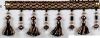 2011 new design tassel fringe for curtain accessories GNT114-8