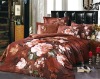 2011 new design washable flower printed bedding/bedding set