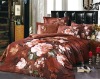 2011 new design washable flower printed bedding/bedding set