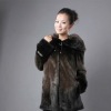 2011 new fashion trendy mink fur clothes