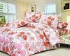 2011 new rose design reactive printed bedding set