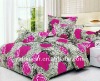 2011 new rose design reactive printed bedding set