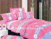 2011 new rose design reactive printed bedding set