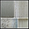 2011 new style 100% polyester mesh embroidery curtain fabric