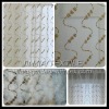 2011 new style 100% polyester mesh embroidery curtain fabric