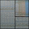 2011 new style 100% polyester voile embroidery curtain fabric