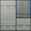 2011 new style 100% polyester voile embroidery curtain fabric