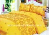 2011 new style 4 pcs jacquard quilt cover bed sheet set