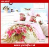 2011 new style 4pcs 100% cotton twill printed bed sheet sets