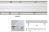 2011 new style aluminum alloy curtain track