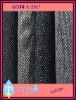 2011 new!supply denim fabric,black knitted denim twill fabric