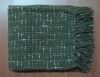 2011 new warmth home acrylic Fancy yarn dyed throw