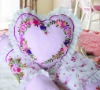 2011 newest heart shape decorative pillow covers