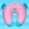 2011 newest style of neck pillow with animal shape