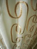 2011 newset Polyester embroidery curtain fabric