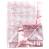 2011 pink satin baby coral fleece blanket