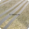 2011 strip raw silk fabric
