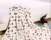 2011 the newest style 100polyester printed coral fleece blanket