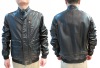 2011 washable men pu leather jacket
