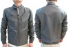 2011 washed men pu leather jacket