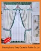 2011Hot sale 100%polyester printed blackout curtain fabric