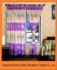2011NEW 100%Polyester printed curtain