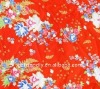 2011flower printing  cotton fabric