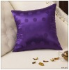 2011hot-sale handmade 19mm jacquard silk cushion